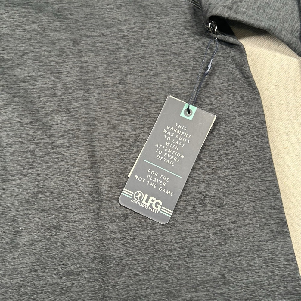 Live Forever Golf Sweater Mens 2xl 1/4 Zip Jacksonville FL Duval Performance LFG - Picture 5 of 11